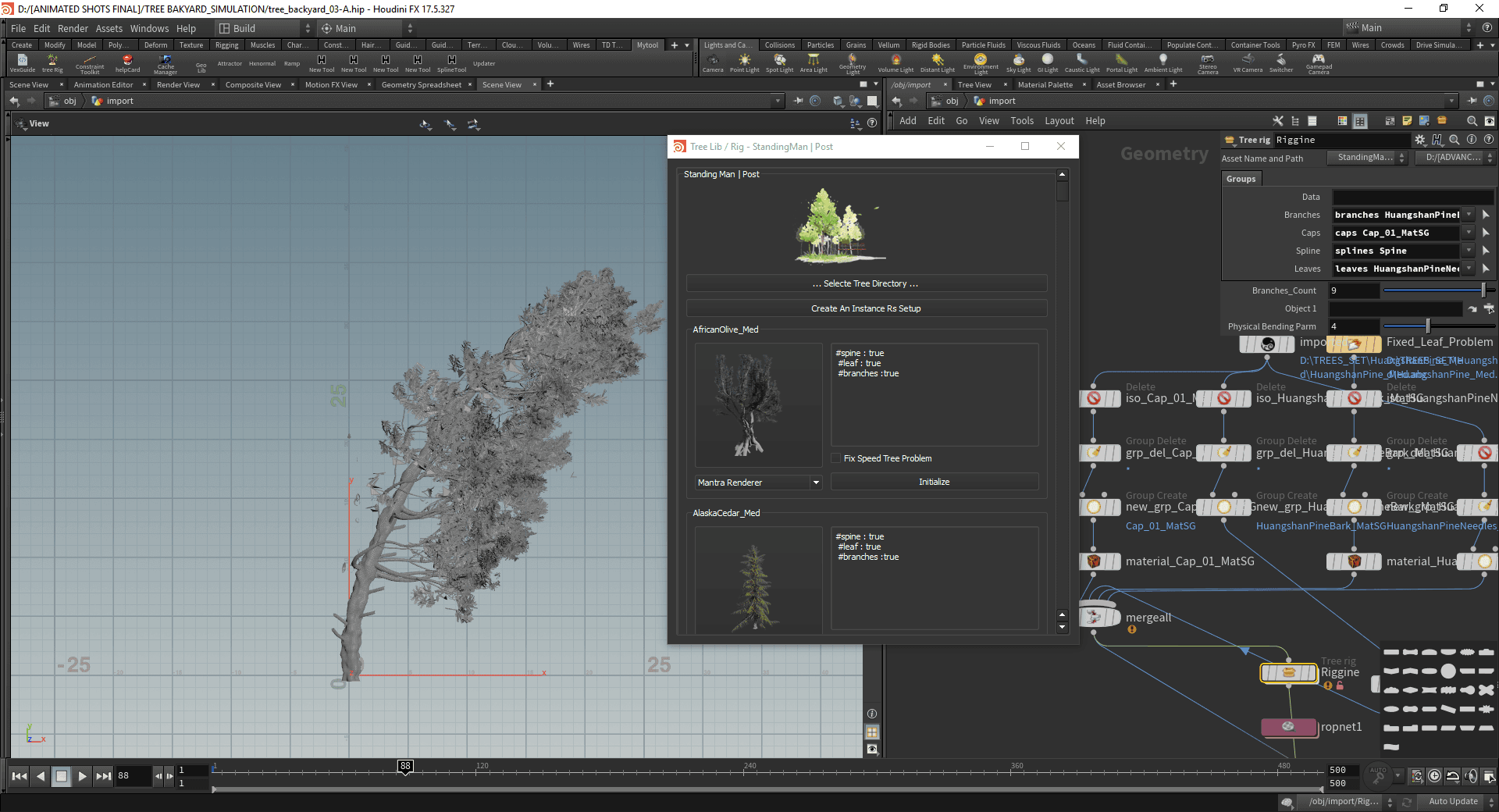 Custom Python production toolset interface